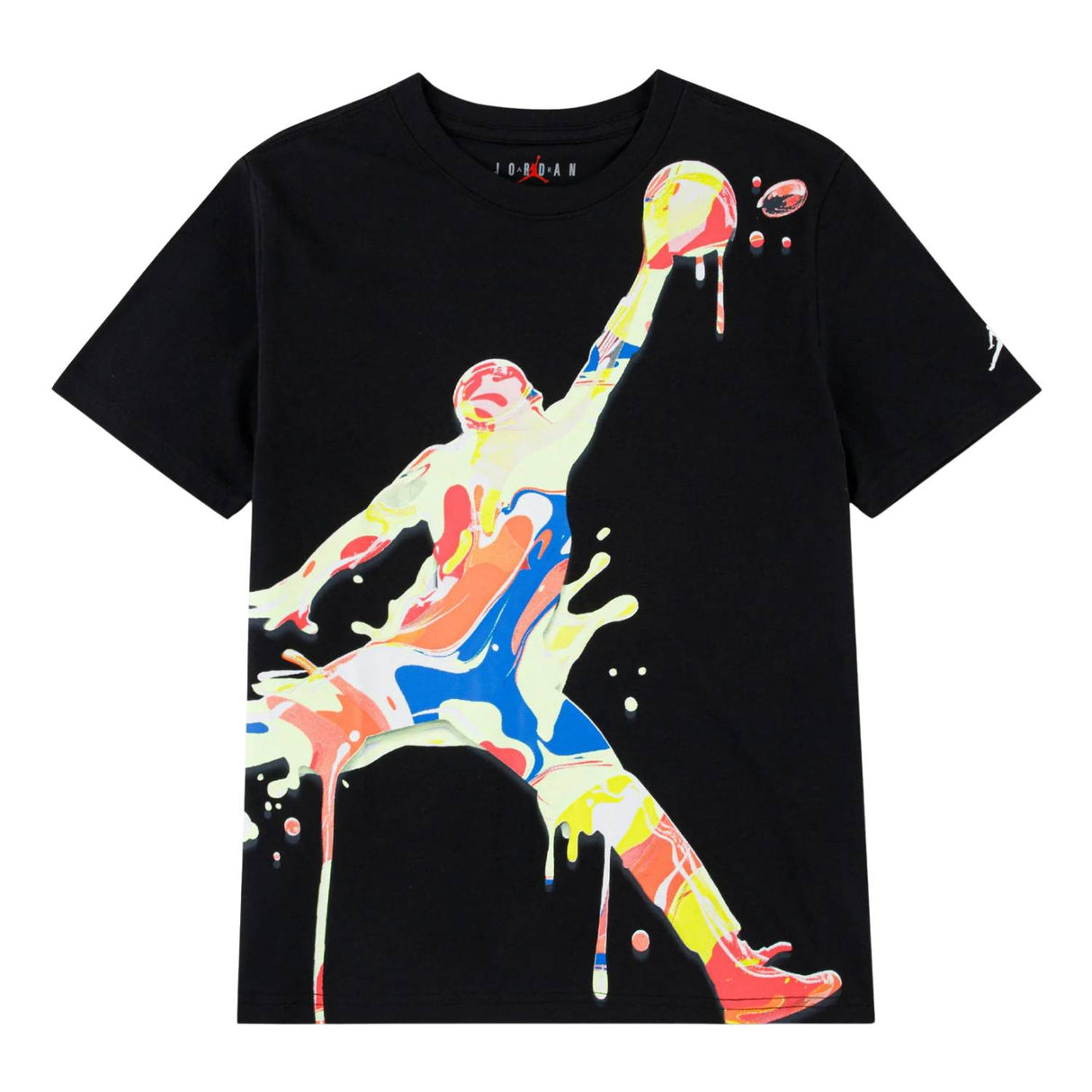 T-SHIRT RAGAZZI JORDAN 95F896-023 COTONE NERO