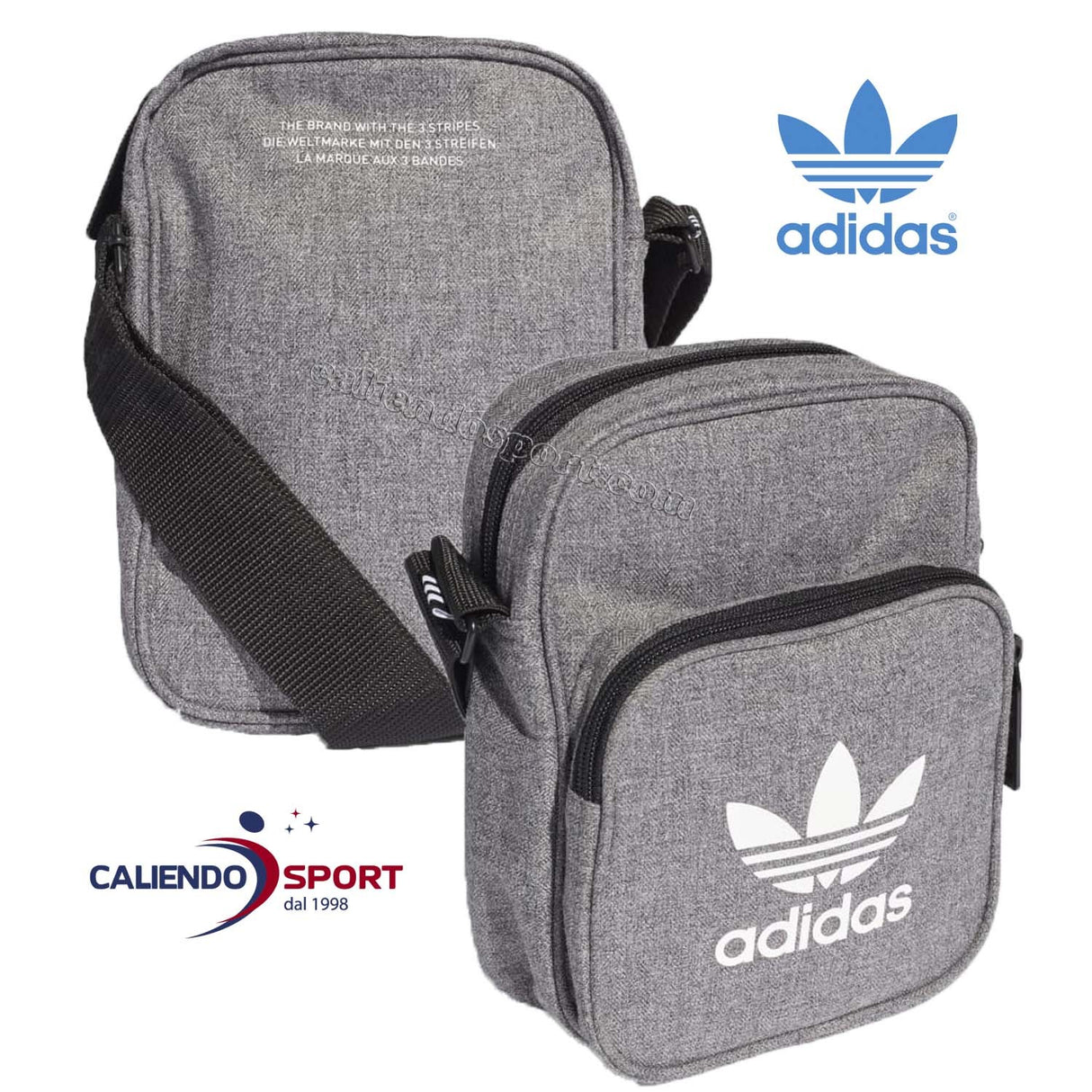ADIDAS MINI BAG D98927 GRIS SAC DE SPORT CASUAL ORIGINALS