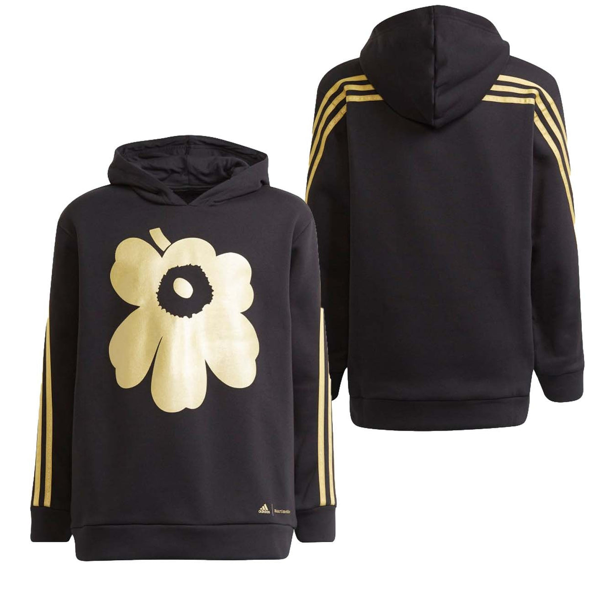 FELPA ADIDAS RAGAZZIVGT6919 MARIMEKKO PRIMEGREEN 3-STRIPES