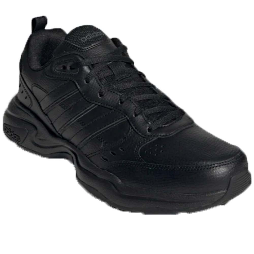 ADIDAS EG2655 EG2656 STRUTTER BLACK WHITE COMFORT SHOE