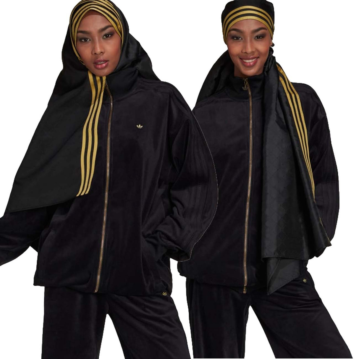 ADIDAS H18000 HEAD SCARF BLACK SCARF