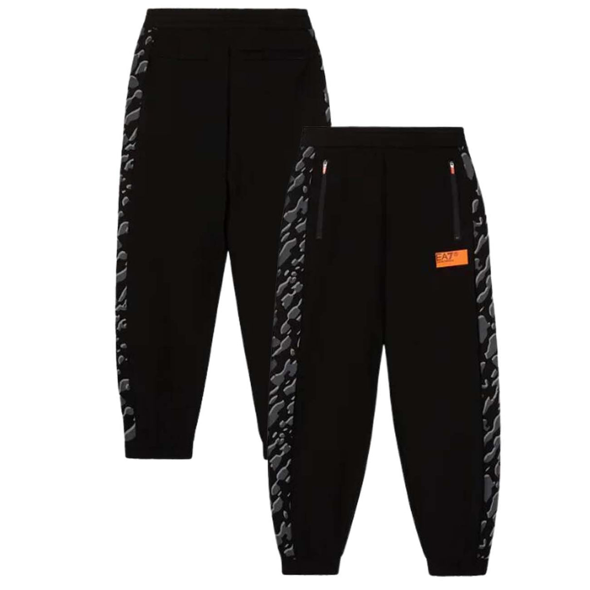 PANTALONE ARMANI EA7 RAGAZZI I23 6RBP59 BJEXZ COTONE FELPATO