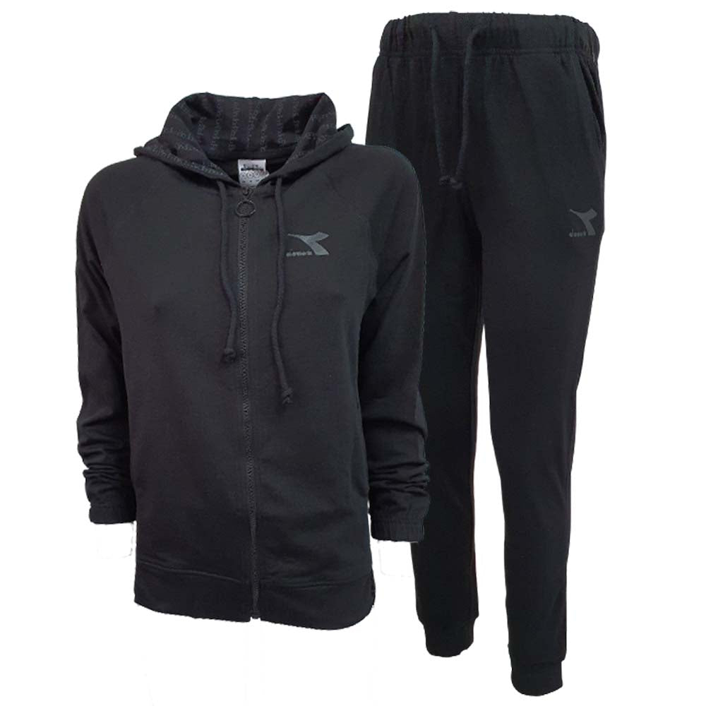 TUTA DONNA DIADORA 178399 HD CORE COTONE GARZATO