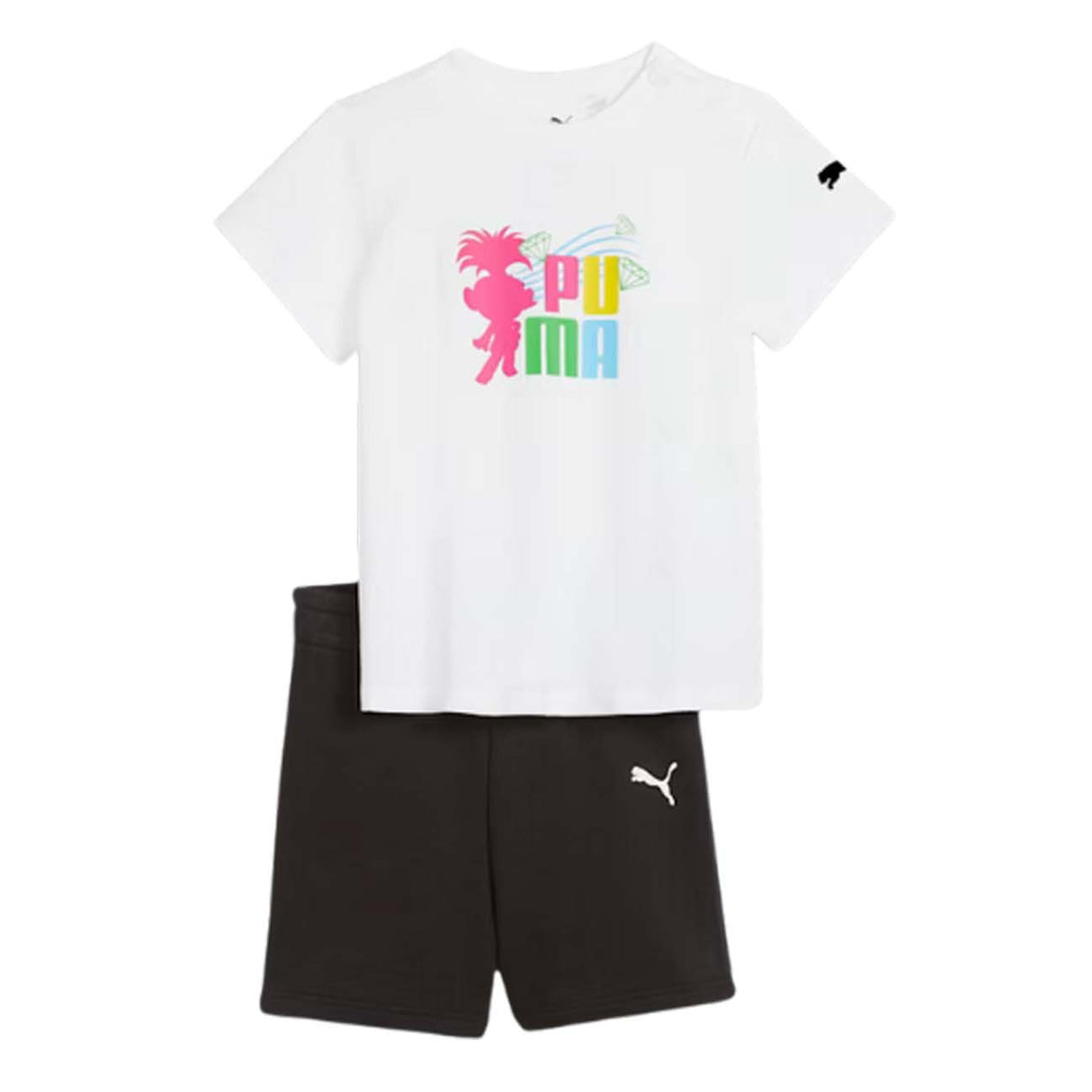 COMPLETO BAMBINI PUMA 624839 02 PANTALONCINO+T-SHIRT