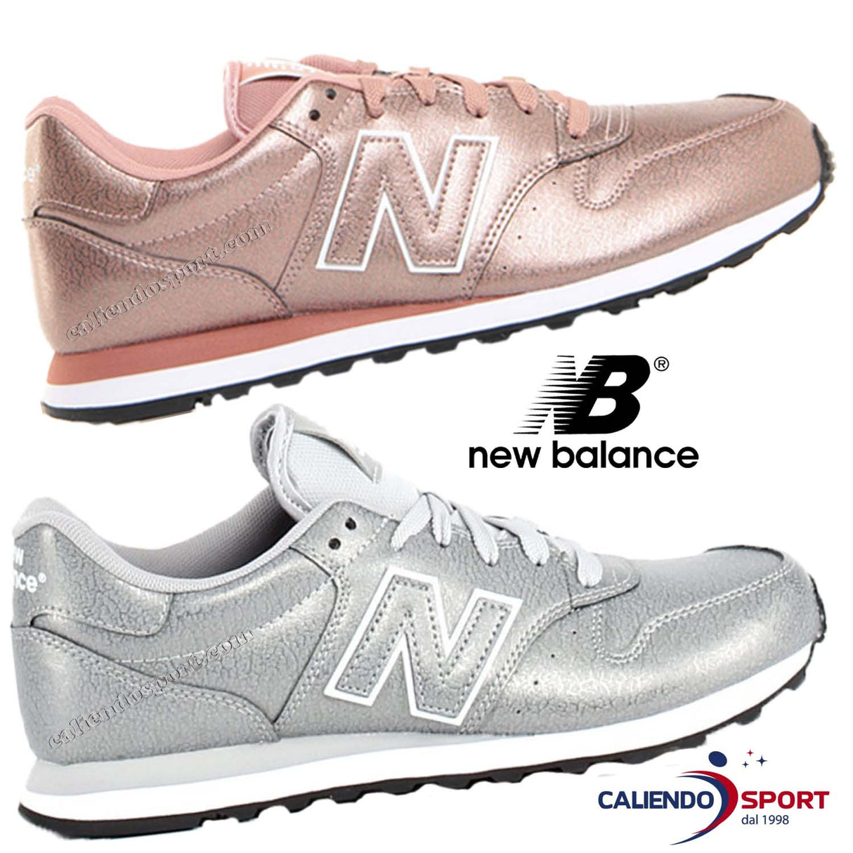 SCARPA NEW BALANCE DONNA GW500 MTA MTB ORO ARGENTO SNEAKER