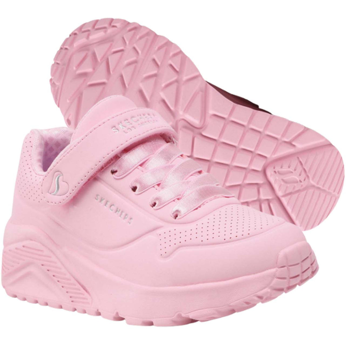 SKECHERS GIRLS SHOES 310459L LTPK UNO LITE