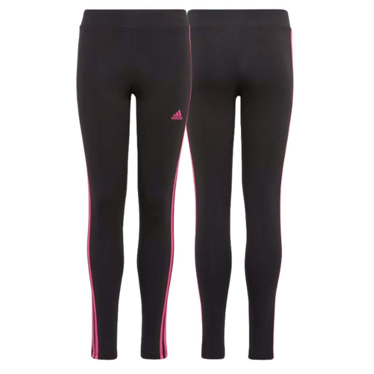 LEGGINGS BAMBINA ADIDAS IC3627 3 STRISCE COTONE
