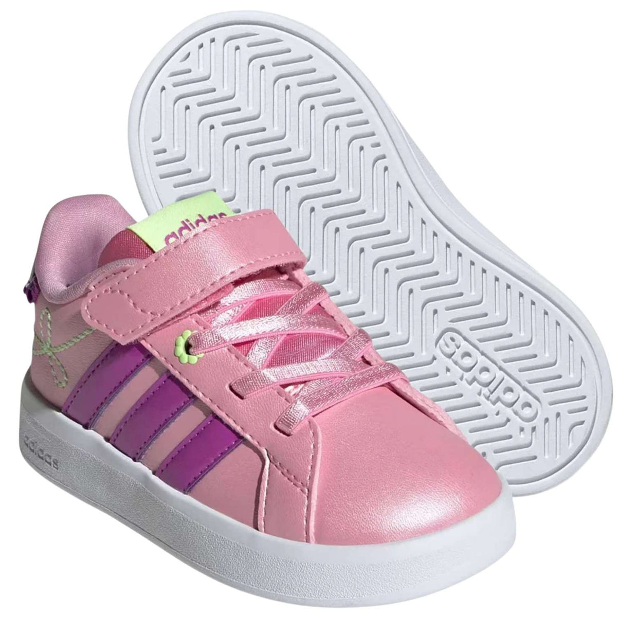 SCARPA RAGAZZE ADIDAS KI1755 GRAND COURT 3.0 ROSA