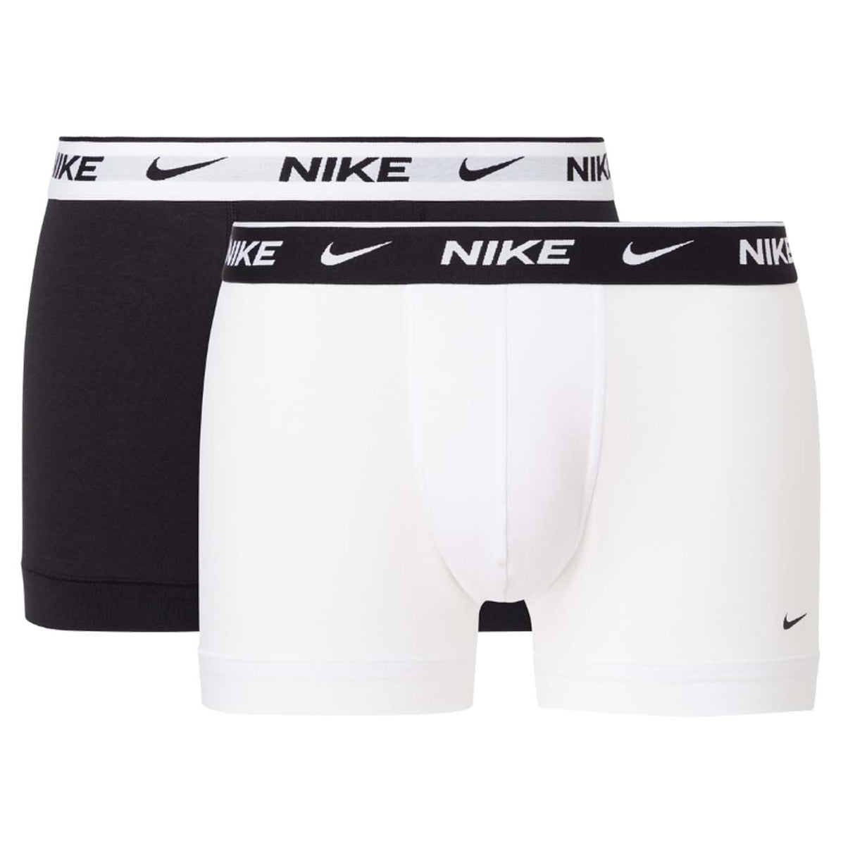 NIKE BOXER 0000KE1085 AMM 2 PAIRS WHITE BLACK