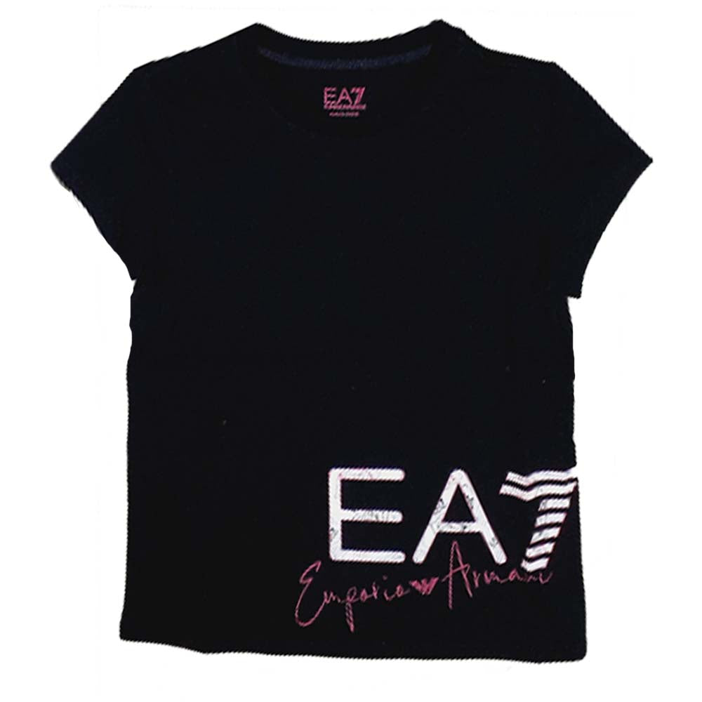 T-SHIRT RAGAZZE ARMAI EA7 3RFT15 FJ2HZ COTONE
