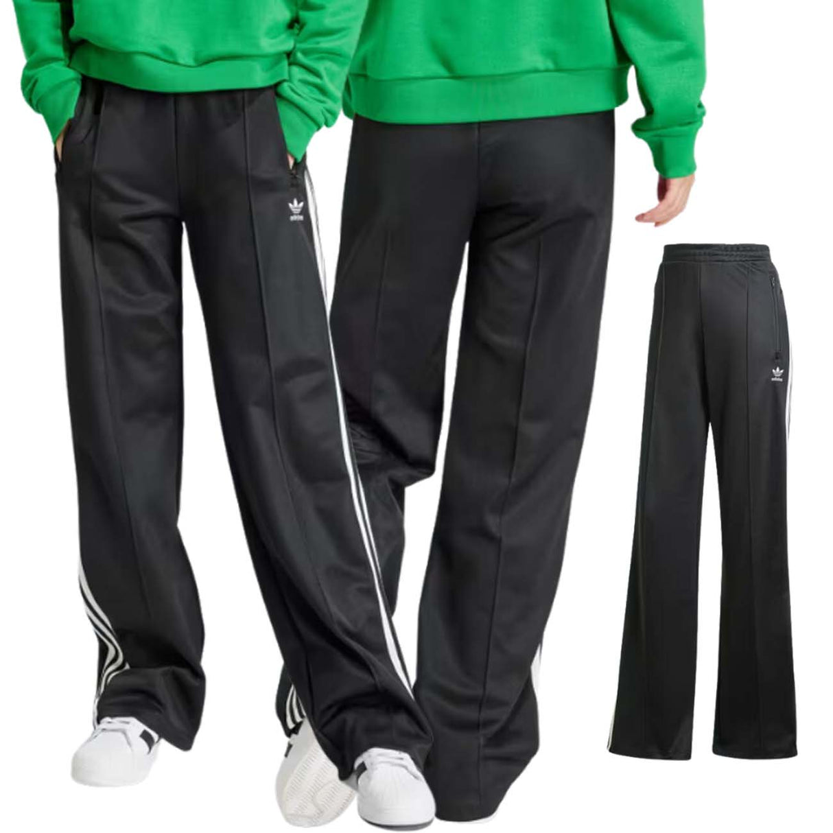 PANTALON DE SURVÊTEMENT ADIDAS POUR FEMMES IR6090 BECKENBAUER NOIR