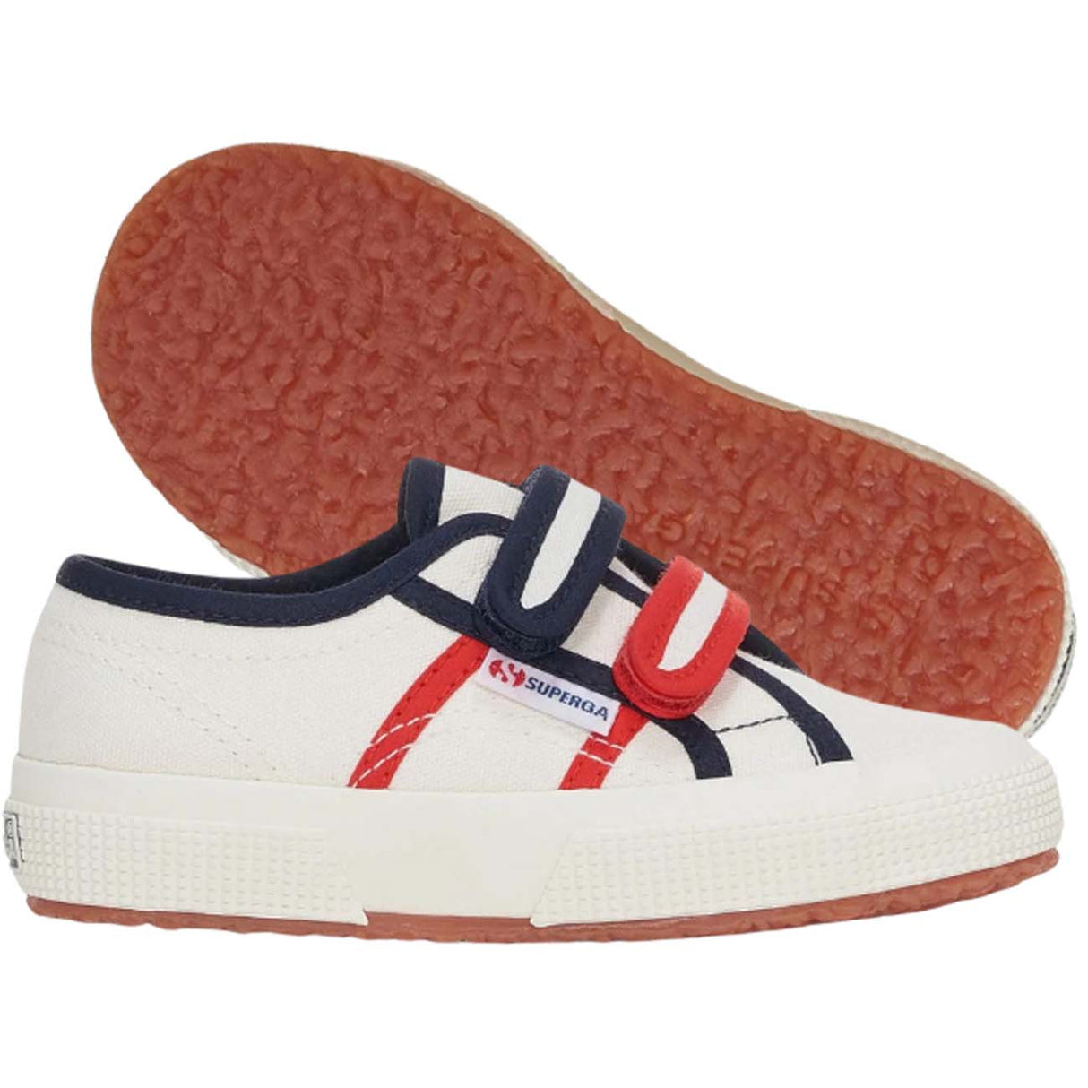 SCARPA BAMBINI SUPERGA S81421W AEE STRAPPO COLORBLOCKING