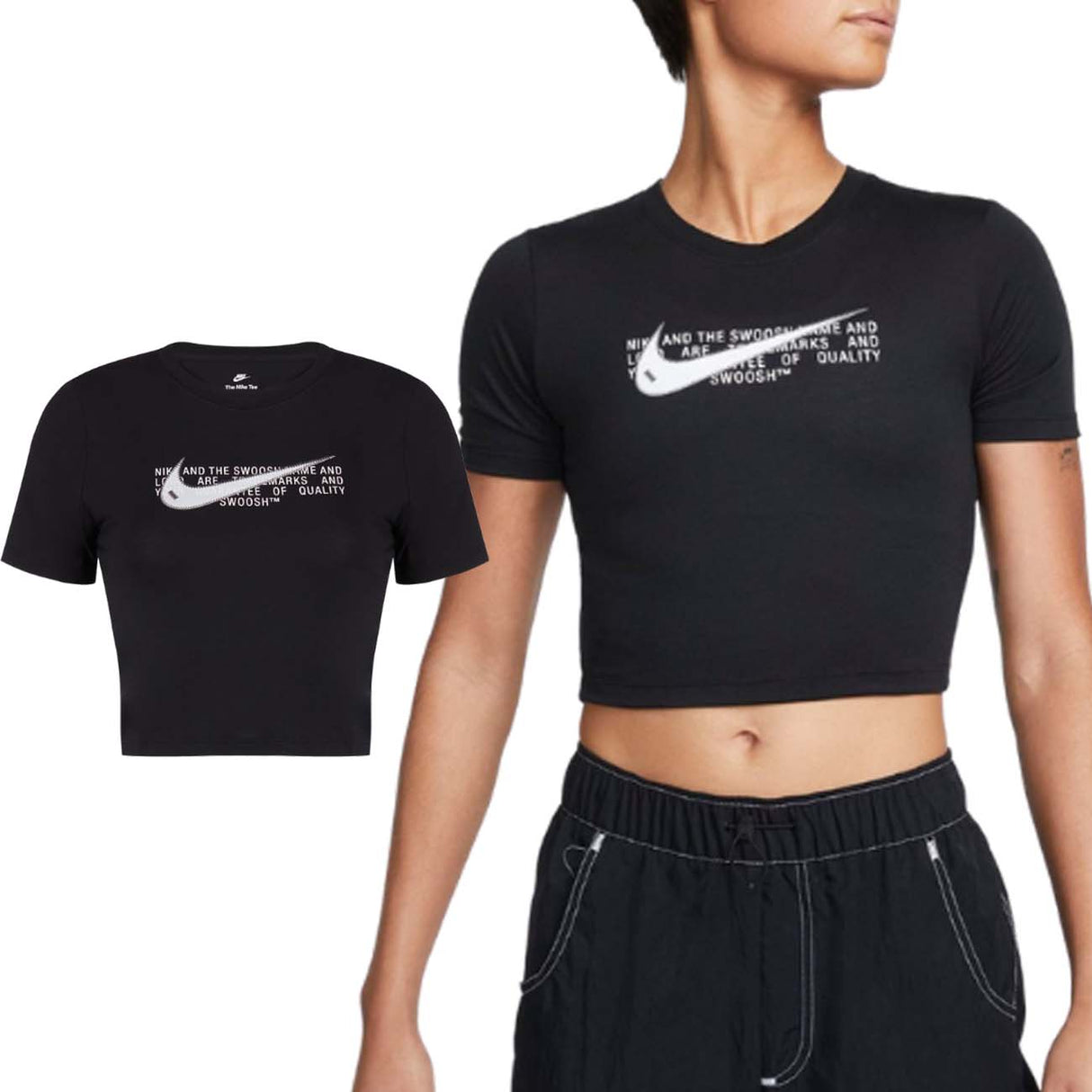 NIKE WOMEN'S T-SHIRT DN5798 010 SPORTWEAR