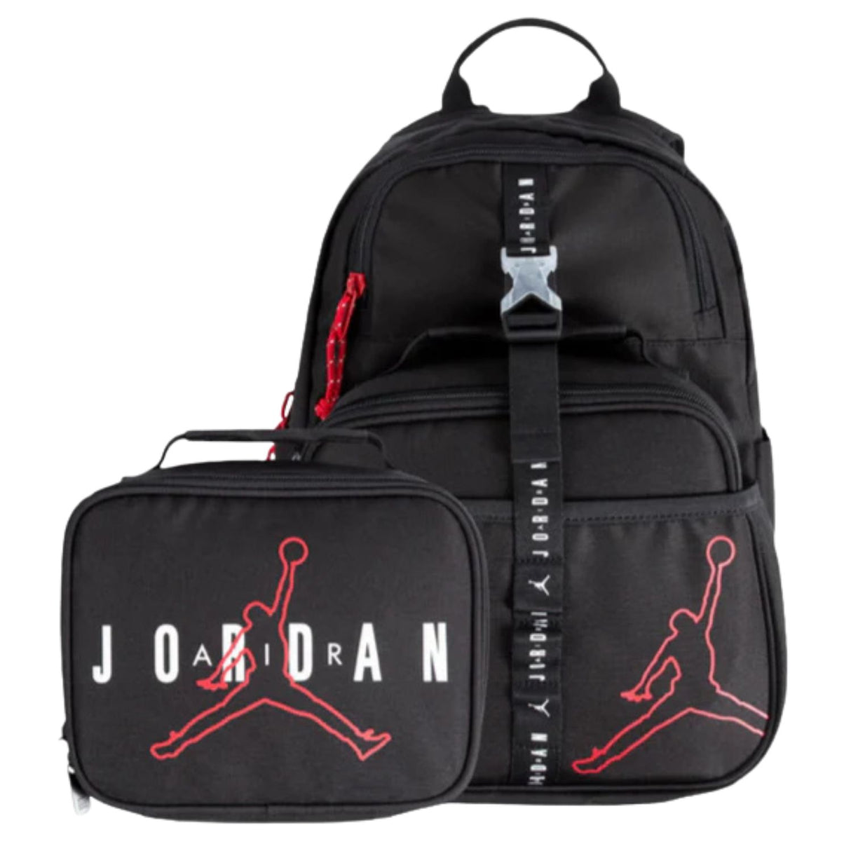 ZAINO JORDAN 9A0775 023 NERO CON PORTA PRANZO