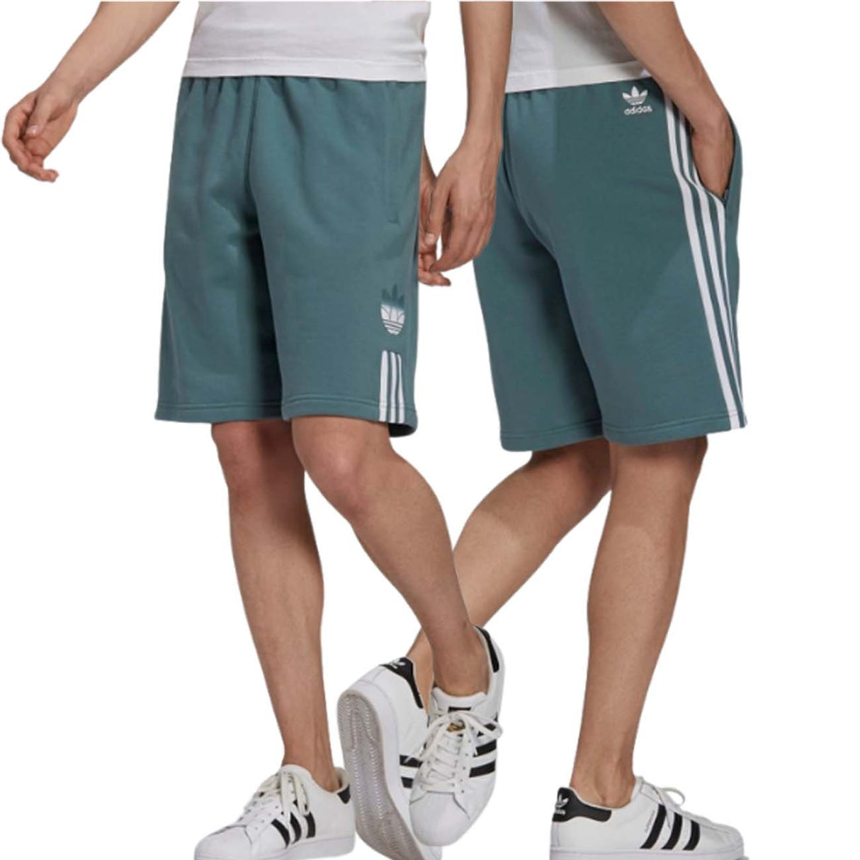 SHORT ADIDAS GN3591 ADICOLOR 3D TREFOIL OMBRÉ