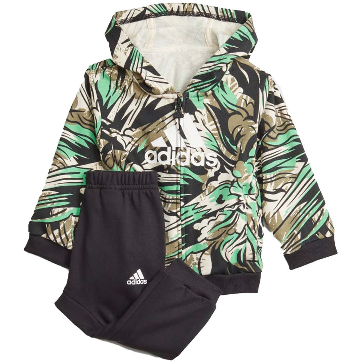 SURVÊTEMENT EN COTON BROSSÉ ADIDAS GT9509 POUR ENFANTS