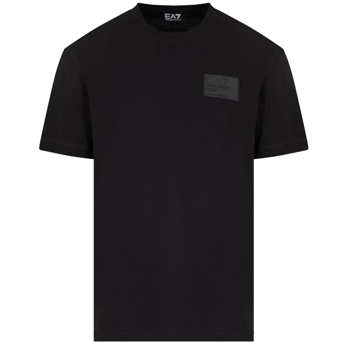 T-SHIRT ARMANI EA7 E25 7X000014 UC001 NERO COTONE