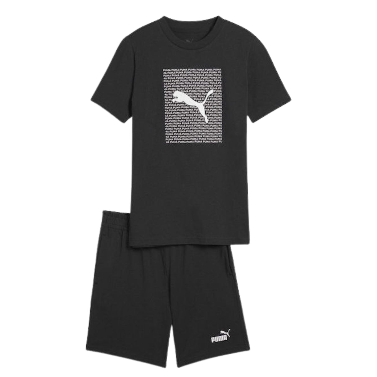 COMPLETO BAMBINI PUMA 6863000-01 NERO COTONE