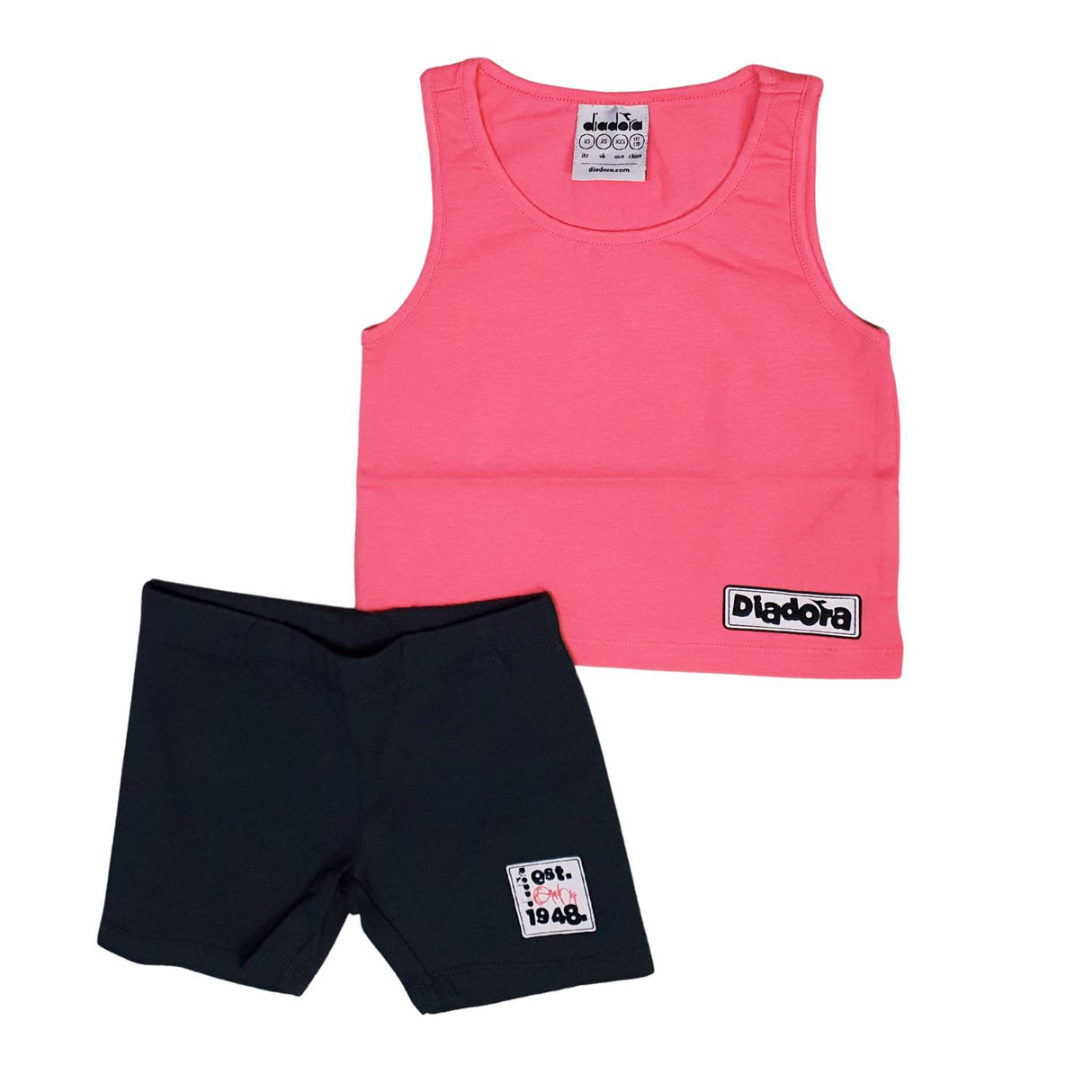 COMPLETO BAMBINE DIADORA 182875 20002 T-SHIRT + PANTALONCINO