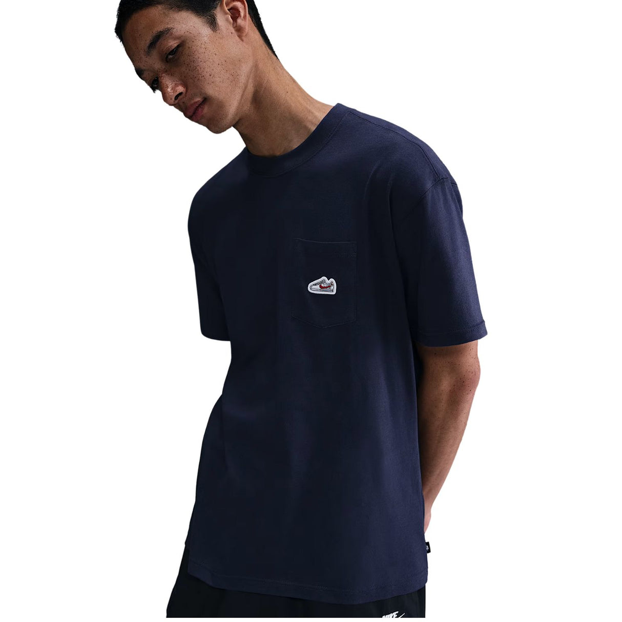 T-SHIRT NIKE IB1382-410 MAX 90 COTONE BLU