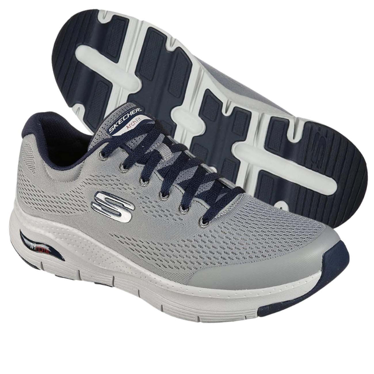 SCARPA SKECHERS 232040 GYNV ARCH FIT GRIGIO