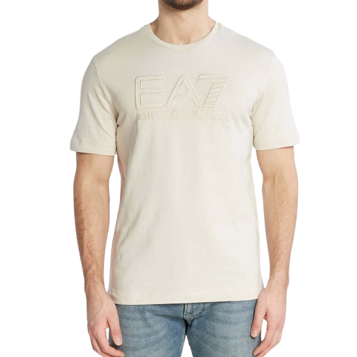 T-SHIRT ARMANI EA7 E24 3DUT05 PJUTZ 1946 BEIGE