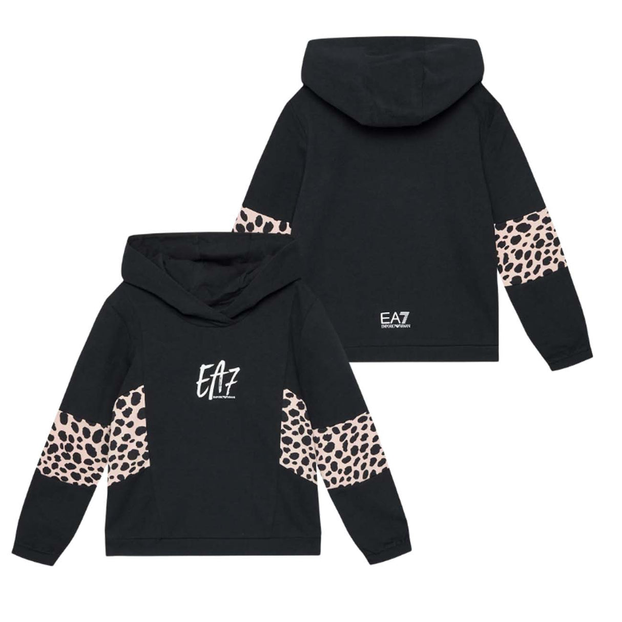 FELPA ARMANI EA7 RAGAZZE I23 6RFM09 FJCQZ COTONE GARZATO