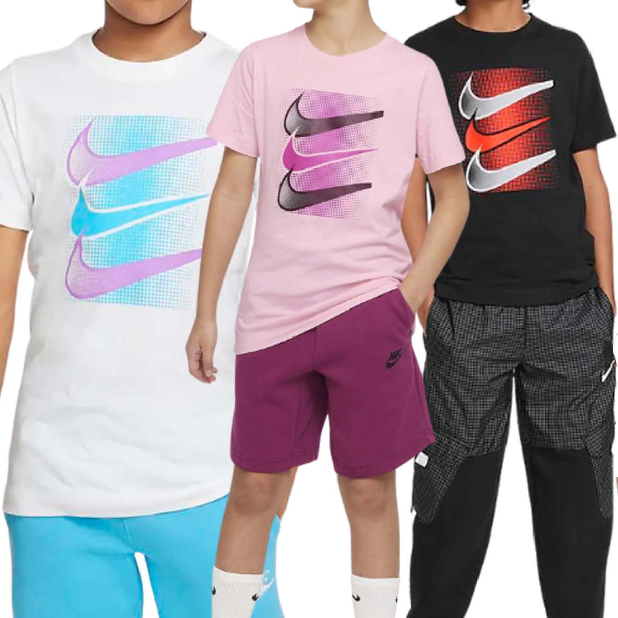 NIKE BOYS T-SHIRT DX9525 COTTON SPORTWEAR