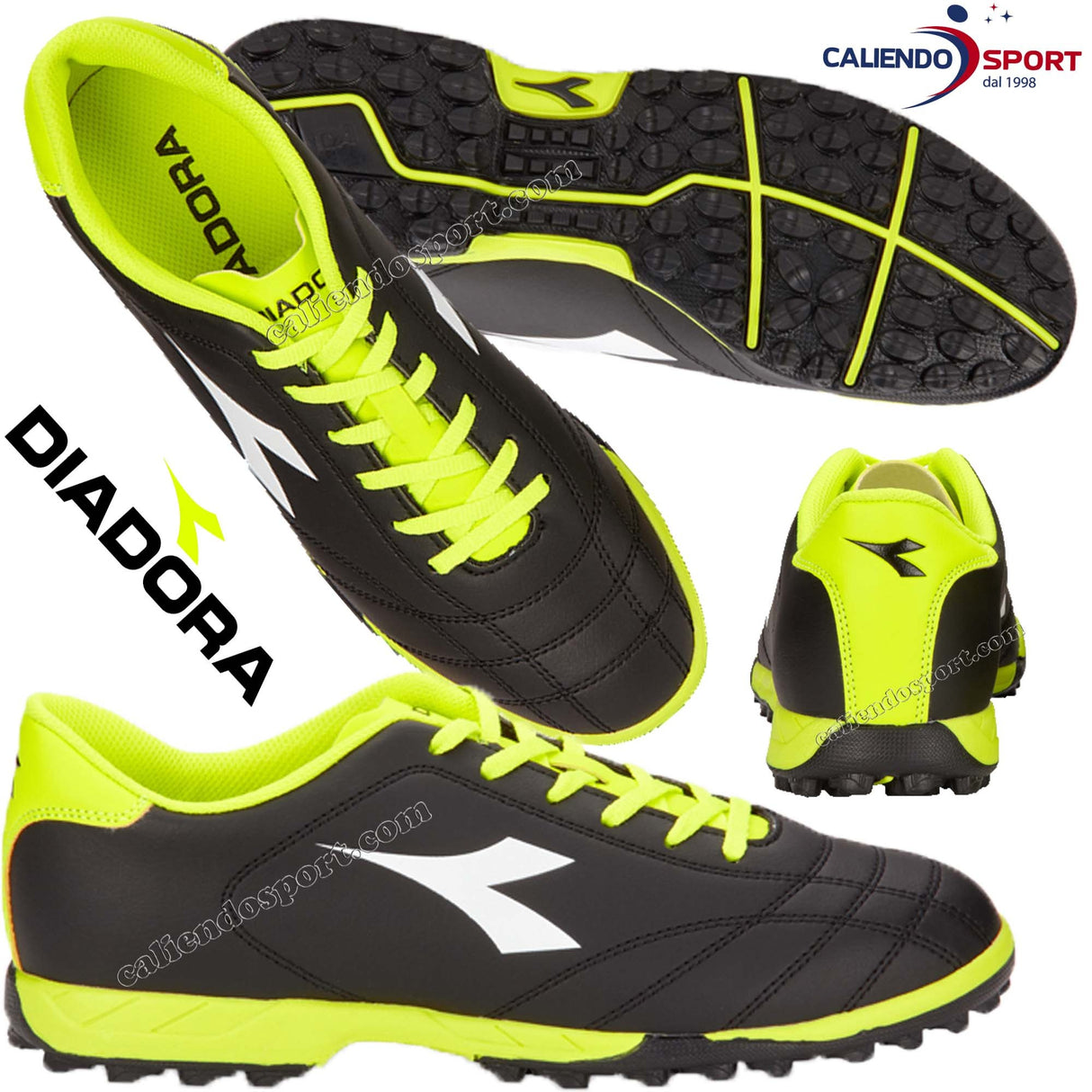 SCARPA CALCETTO 172397 C3740 CALCIO DIADORA 6PLAY TF Turf FOOTBALL