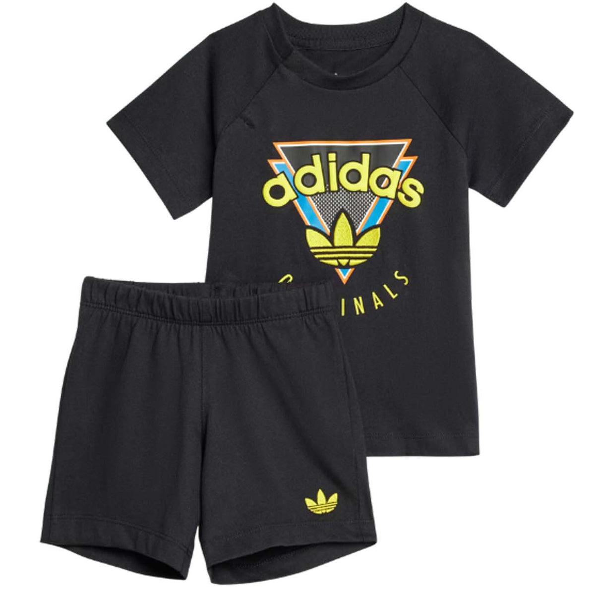 COMPLETO BAMBINI ADIDAS JN4535 COTONE NERO