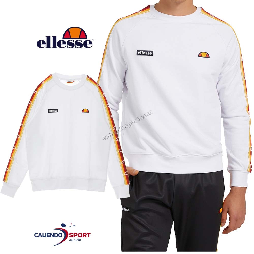 FELPA ELLESSE EHM299 CREW NECK COTONE GARZATO