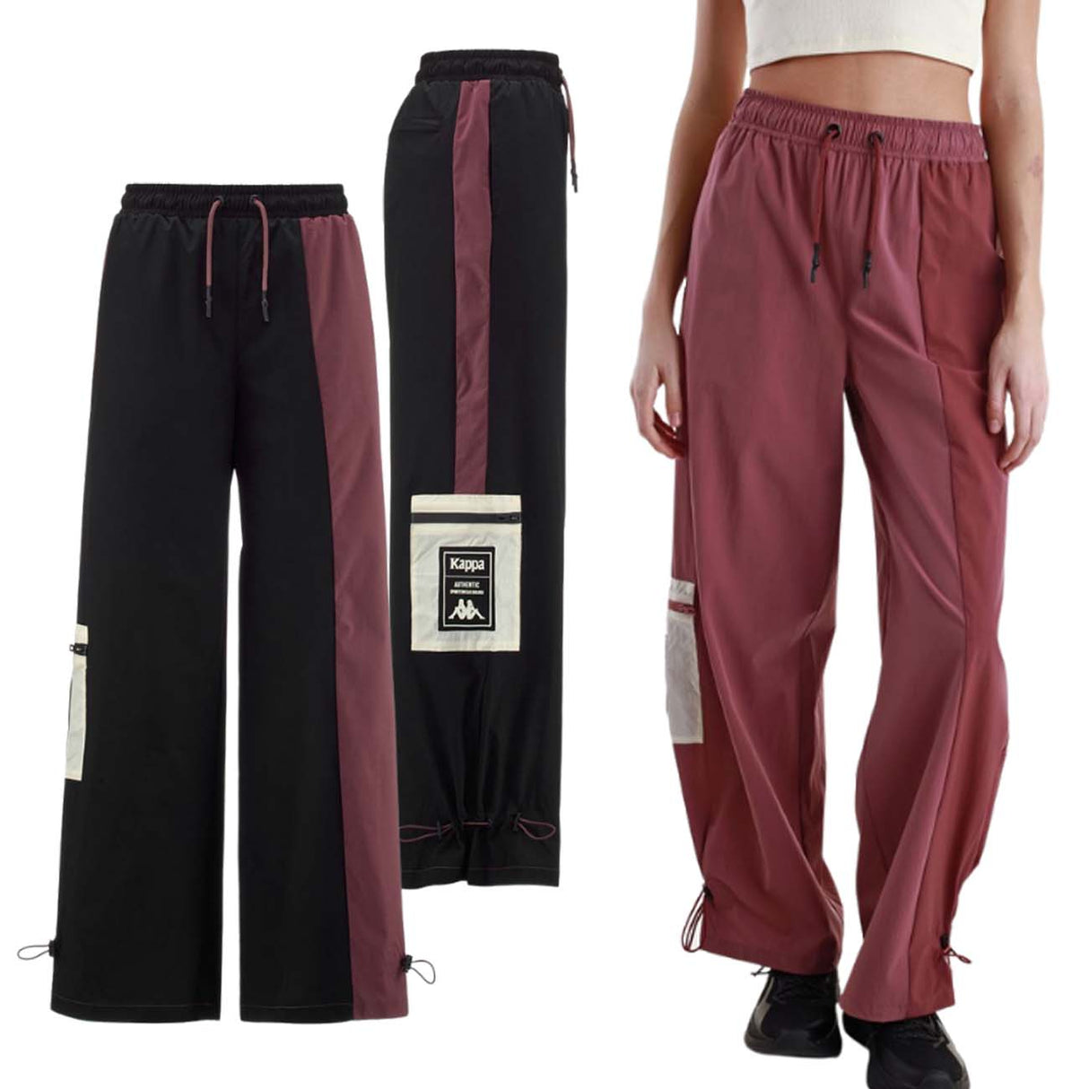PANTALON POUR FEMMES AUTHENTIQUE KAPPA 35133IW TIER ONE LARA