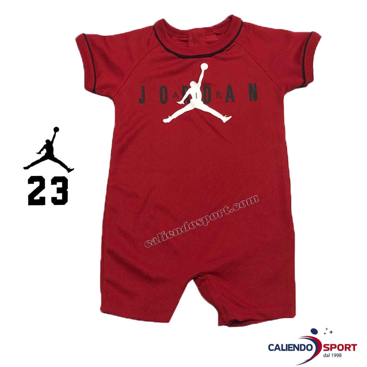 TUTINA JORDAN BAMBINO 555961 R78 ROSSO JUMPMAN ROMPER TODDLER