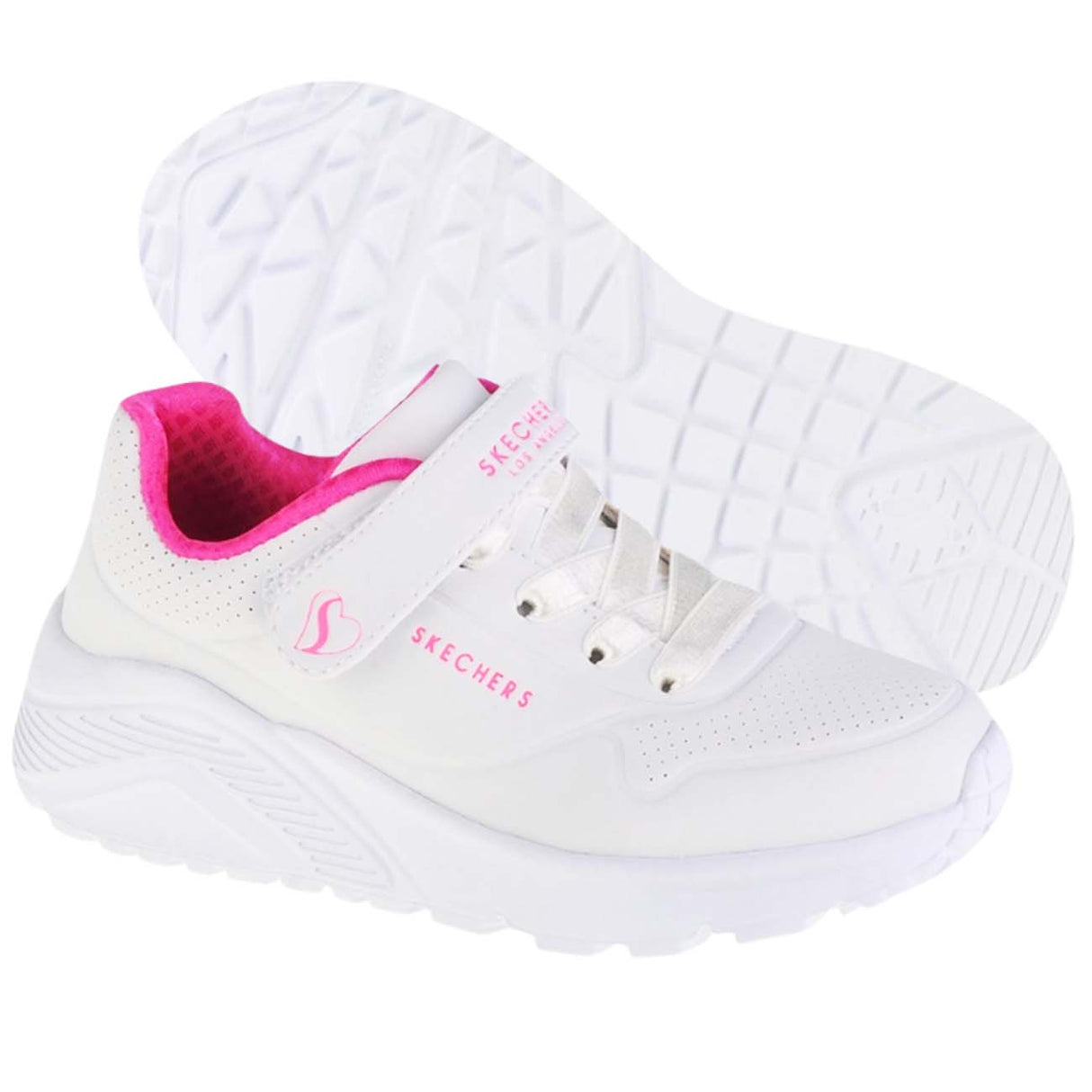 SKECHERS 310451L WHP UNO LITE GIRLS SHOES