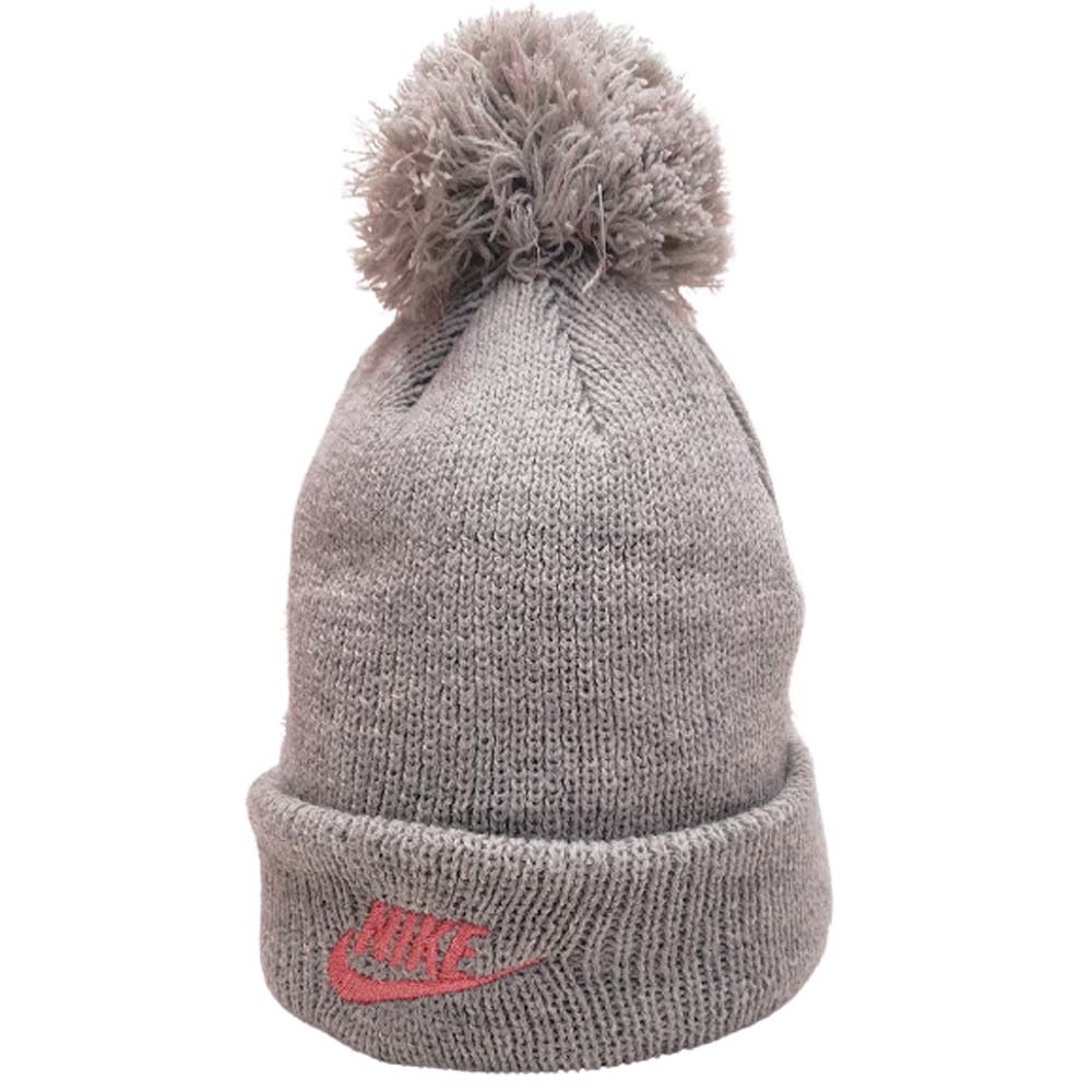 BONNET NIKE ENFANT 3A2948 À POM CHENILLE CÔTELÉ