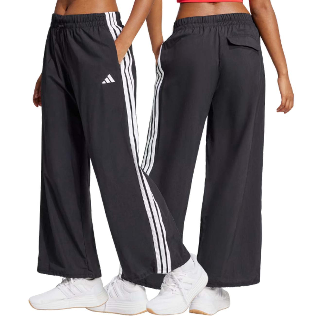 PANTALONE DONNA ADIDAS JE1306 LIFESTYLE WOVEN PARACHUTE MICROFIBRA