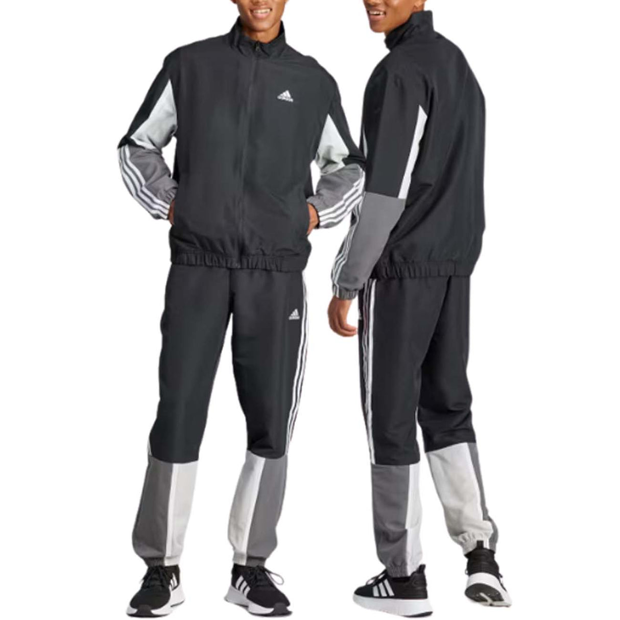 SURVÊTEMENT POUR HOMMES ADIDAS IP1611 COLORBLOCK MICROFIBRE NOIR