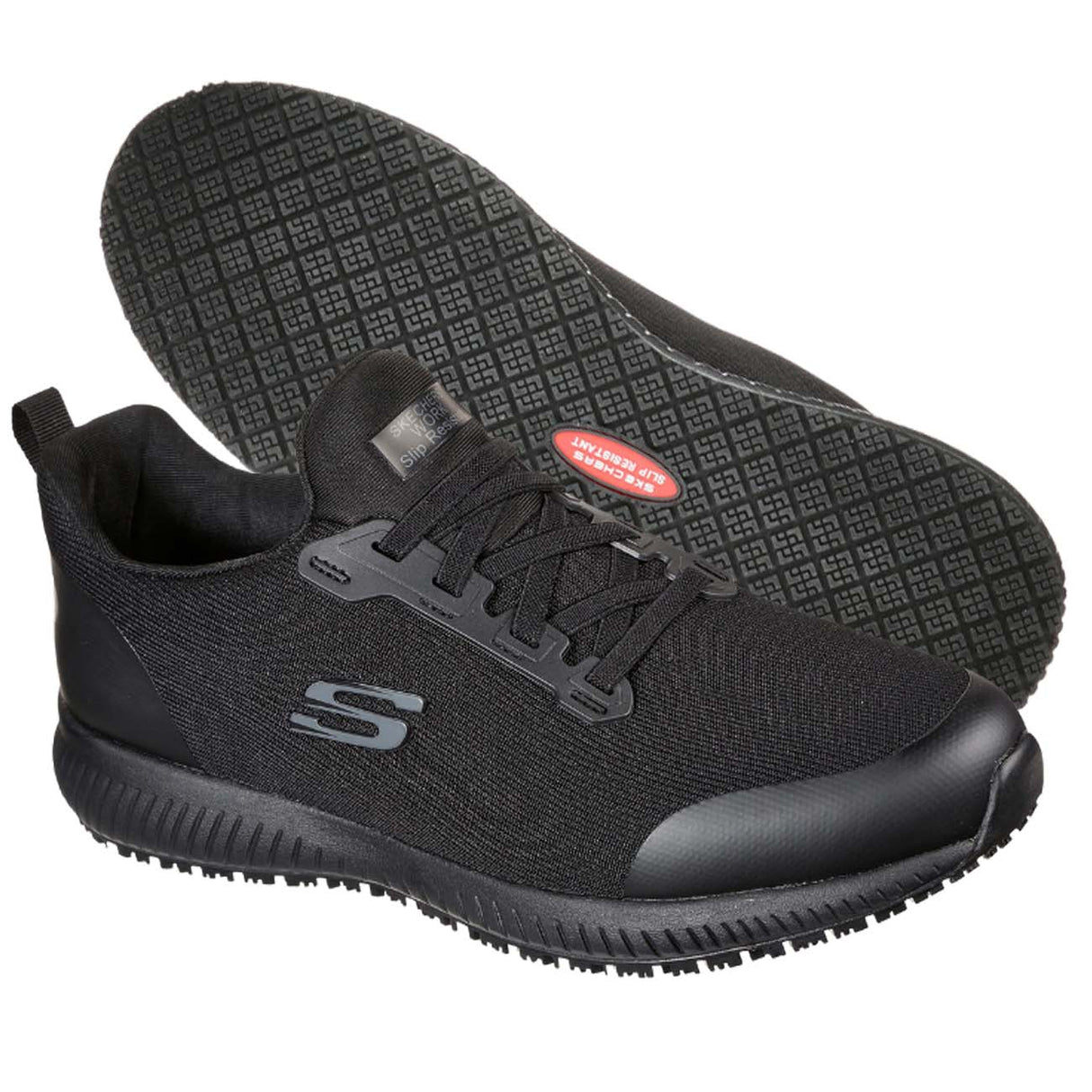 SCARPA SKECHERS 200051EC BLK WORK RELAXED FIT