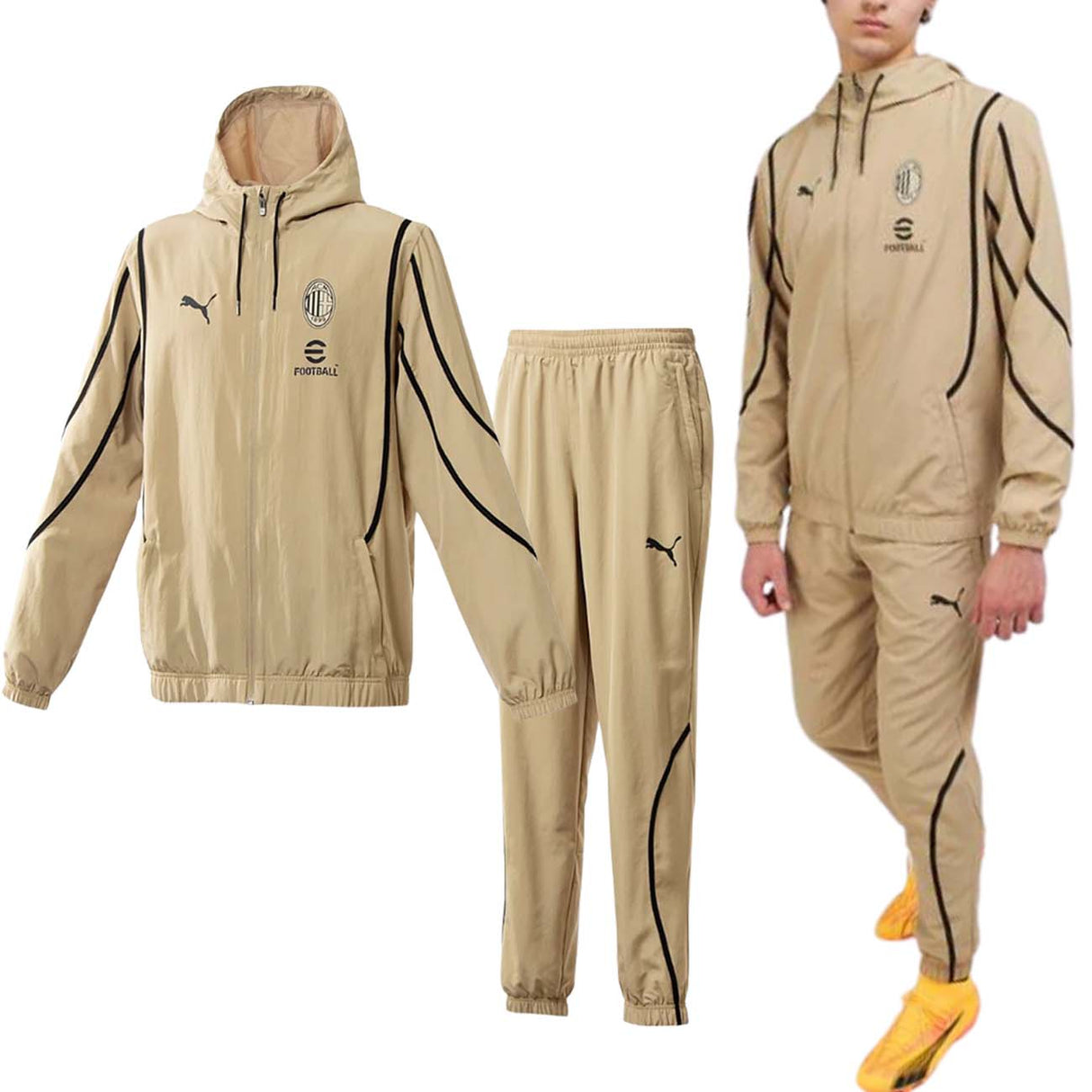 SURVÊTEMENT VESTE + PANTALON PUMA MILAN 777716/17 26 AVANT-MATCH