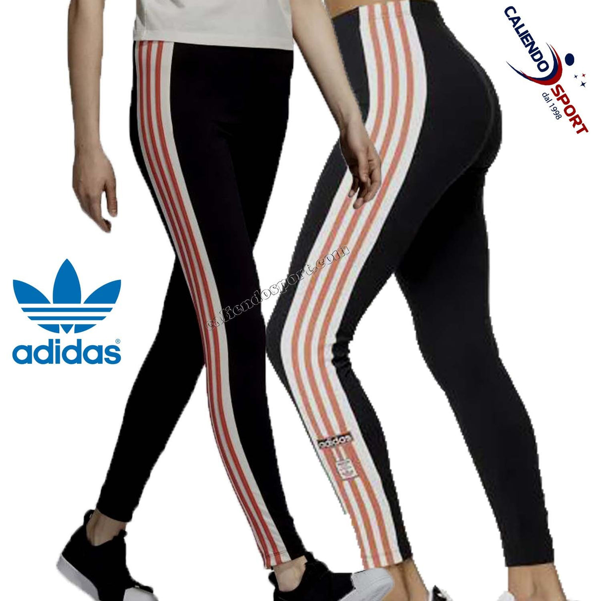 LEGGINGS ADIDAS ORIGINALS POUR FEMMES DH4675 NOIR ADIBREAK COTON GYM RUNNING CASUAL