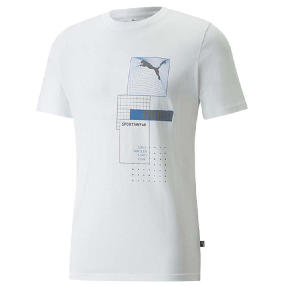PUMA T-SHIRT 848572 REFLECTIVE GRAPHIC COTTON