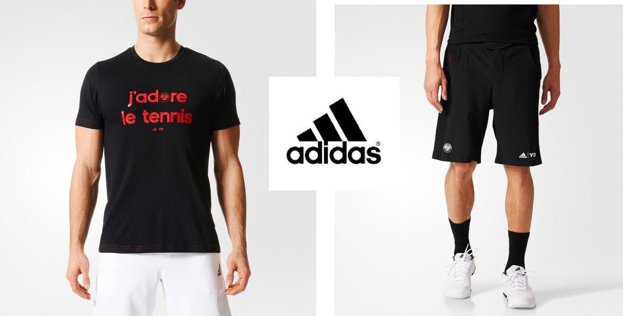 Adidas Sport CLIMACOOL® Men's Tennis T-Shirt or Shorts BLACK AI1151 AI1155