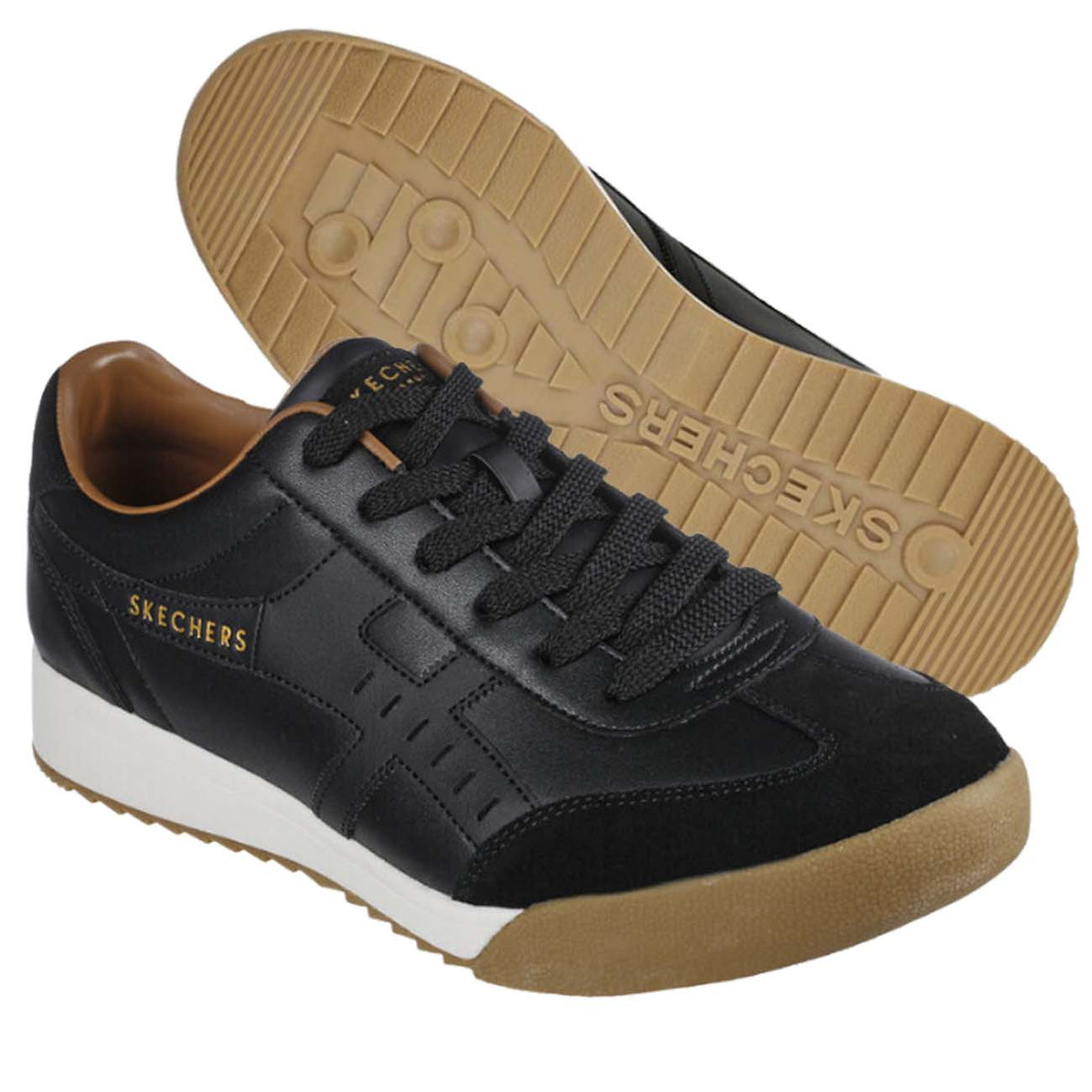 SCARPA SKECHERS 237350 BLK ZINGER MANZANILLA NERO