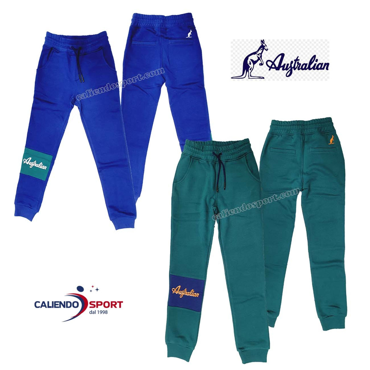 PANTALONE AUSTRALIAN AS0052 RAGAZZI COTONE FELPATO