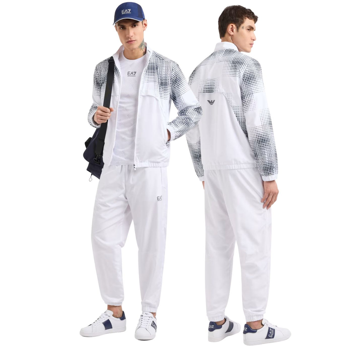 TUTA ARMANI EA7 E25 7M000174 M0036 TENNIS BIANCO