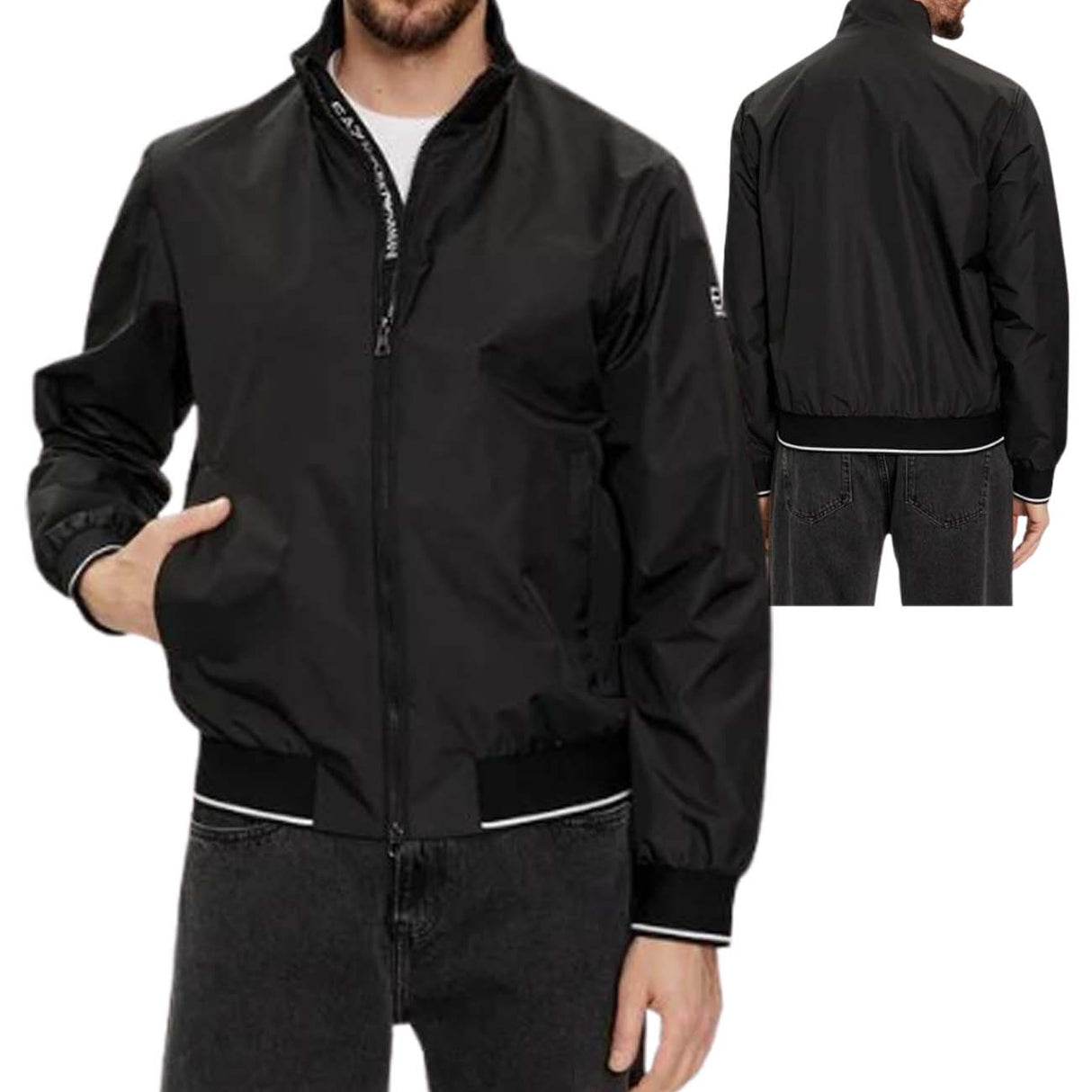 GIUBBOTTO ARMANI EA7 E24 3DPB07 PN27Z 1200 NERO