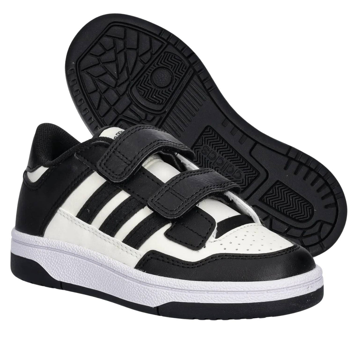 SCARPA RAGAZZI ADIDAS JP7654 RAPID COURT STRAPPO