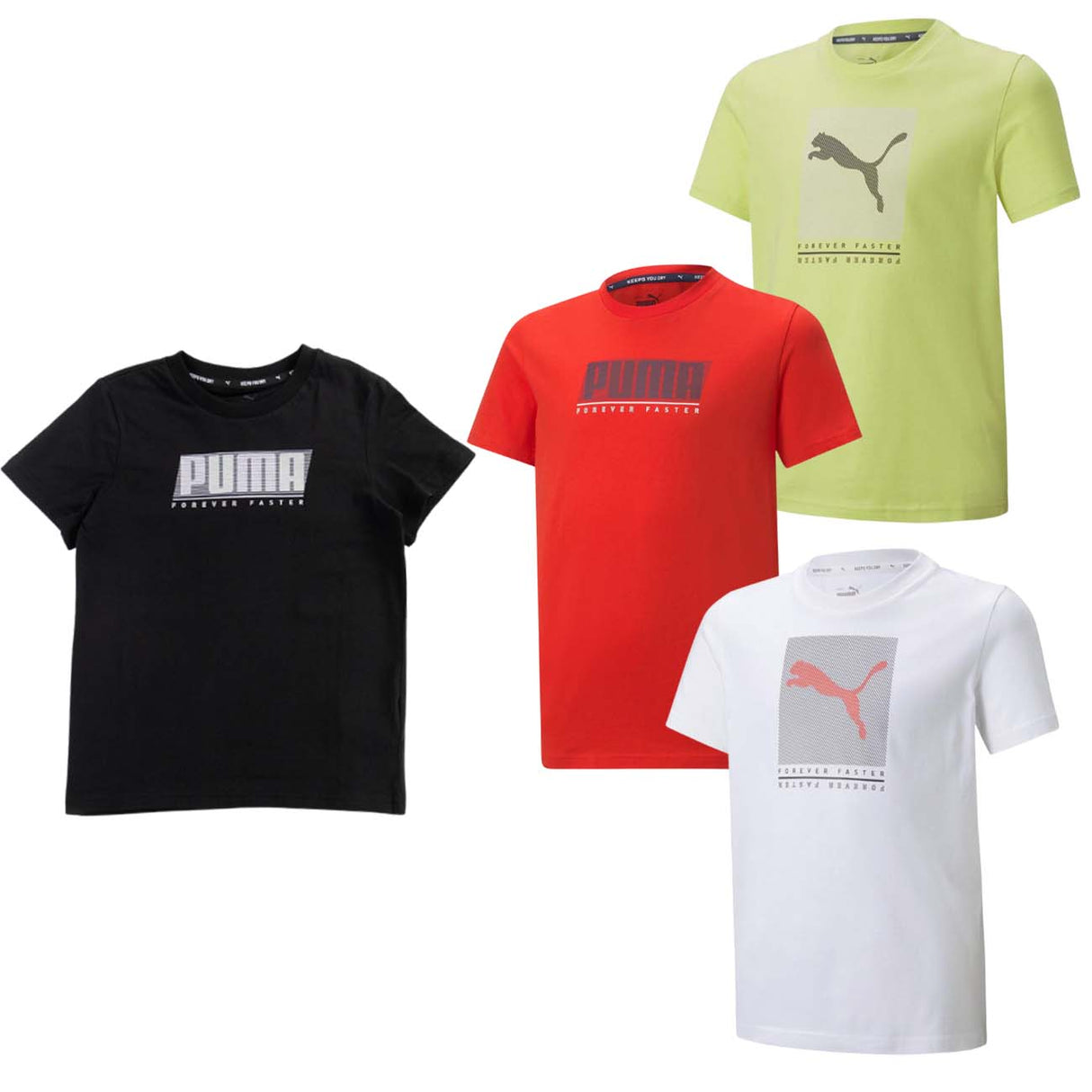 PUMA BOYS T-SHIRT 846993 ESSENTIAL COTTON
