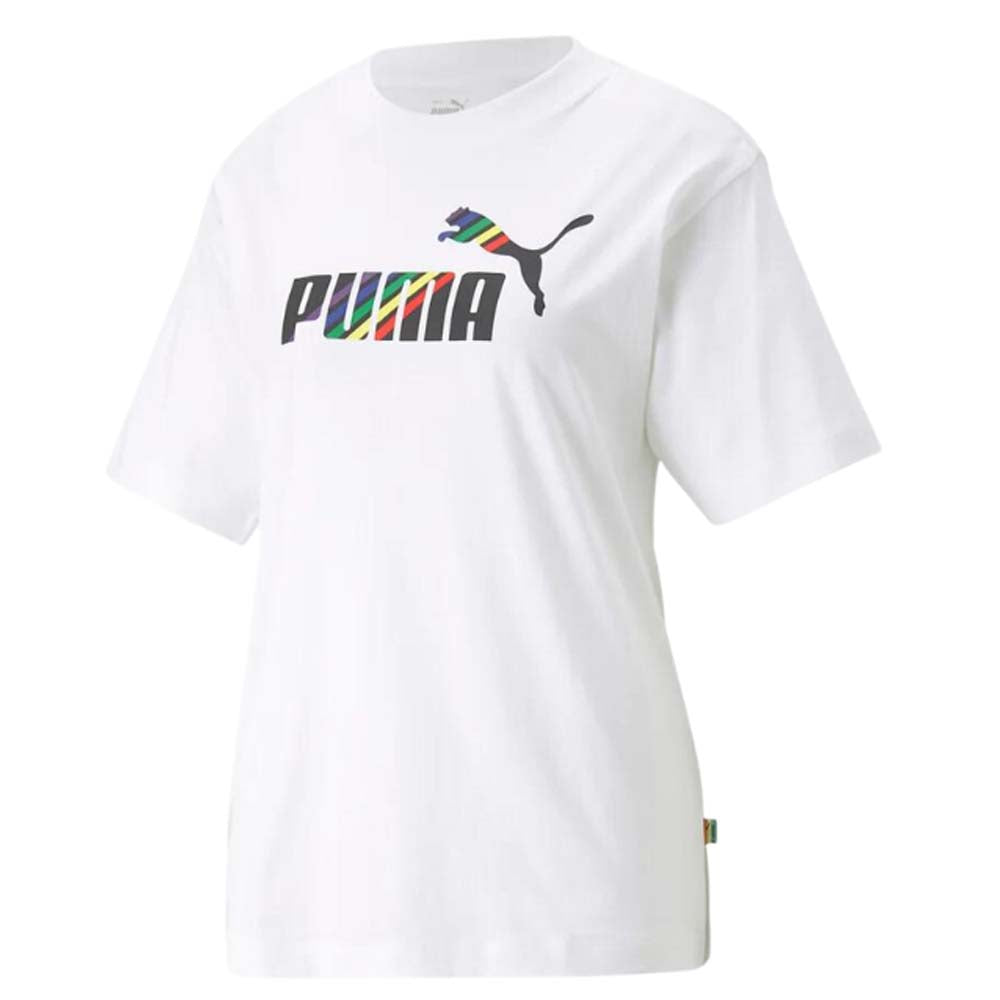 T-SHIRT DONNA PUMA 673669 ESSENTIALS LOVE COTONE