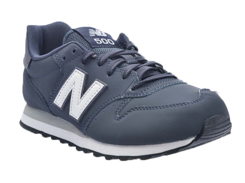 SCARPA NEW BALANCE DONNA GW500 BLU NERO GRIGIO BORDO' SNEAKER -